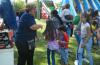 Juegos inflables en el Parque Tomkinson