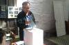El alcalde Gabriel Otero votando en la jornada de ayer
