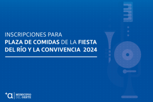 Inscripciones para Plaza de Comida de la Fiesta del Río y la Convivencia 2024