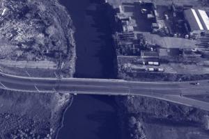 Comienza la obra de ensanche y refuerzo del puente sobre el arroyo Pantanoso en la avenida Luis Batlle Berres