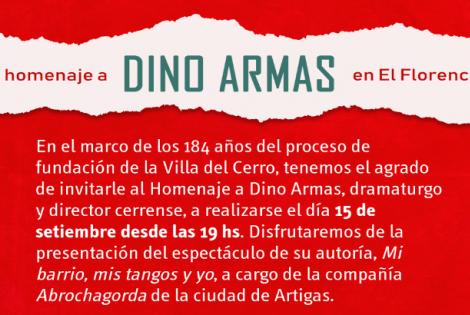 Homenaje a Dino Armas