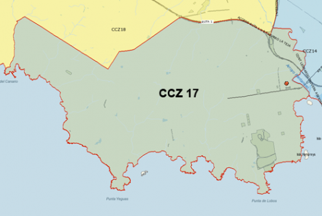 Mapa CCZ 17