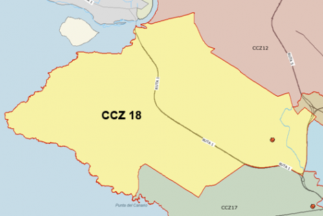 Mapa CCZ 18