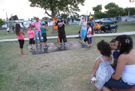 Hip hop en Recreo de Plaza Tres Ombúes / Foto: Javier Cáceres