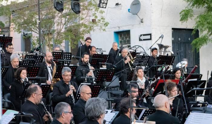 Banda Sinfónica en los 180 años de Pueblo Victoria y La Teja