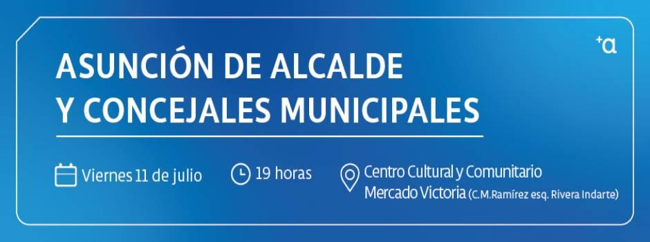 Acto de Asunción del Gobierno Municipal Municipio A 