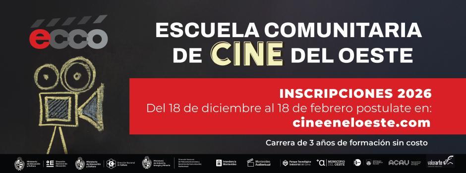 Inscripciones Escuela de Cine del Oeste 2026